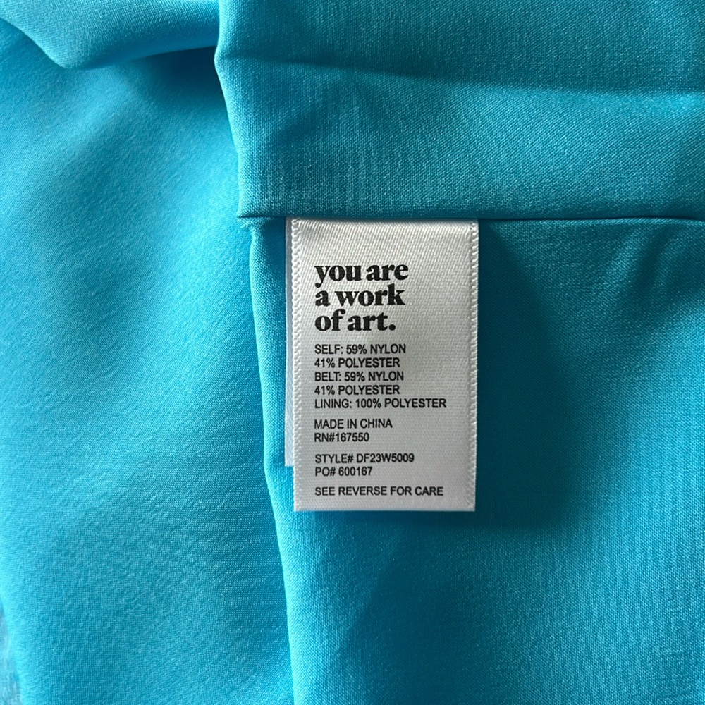 DARLING AVENUE BLUE MINI DRESS SIZE XS - Picture 7 of 7